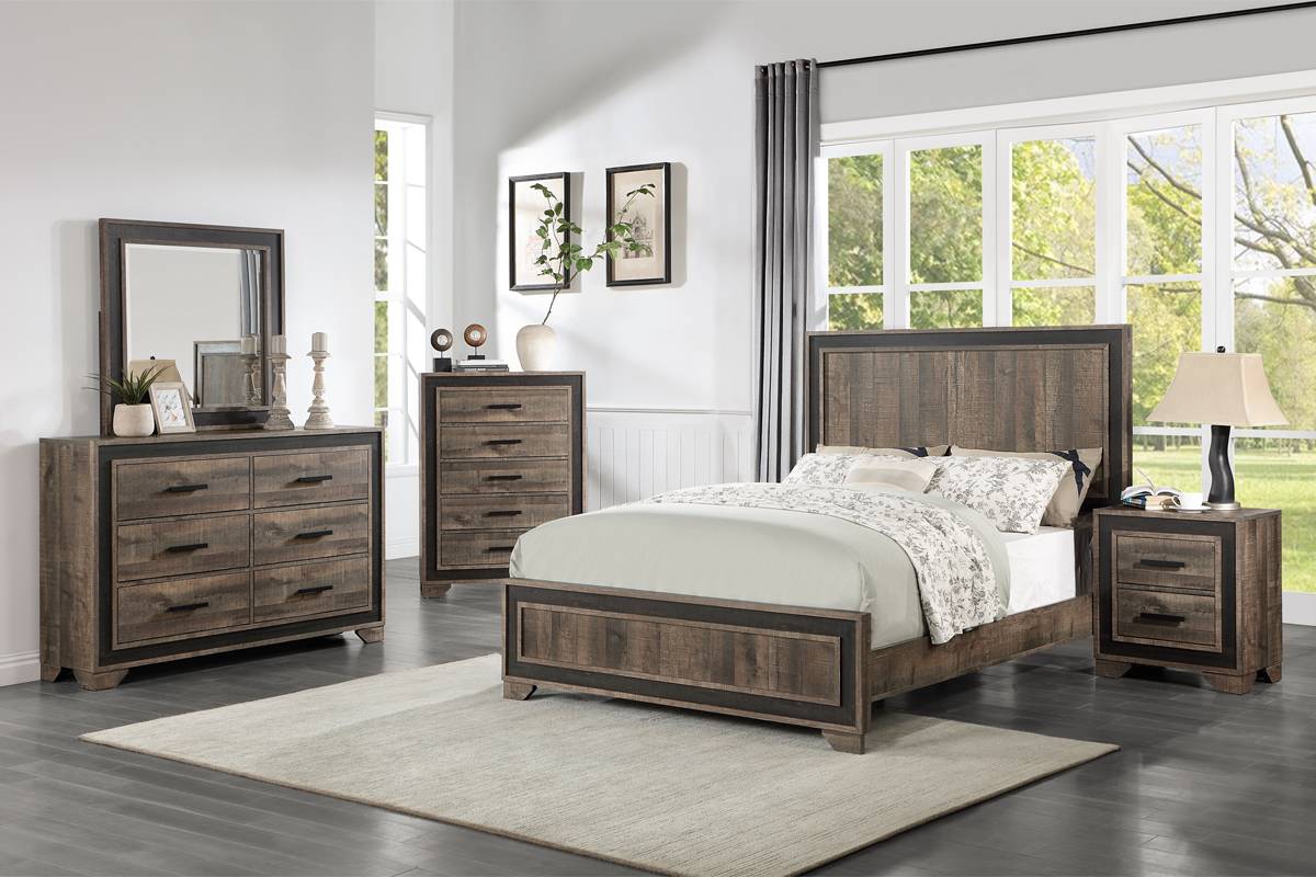 6 Drawer Dresser and Mirror