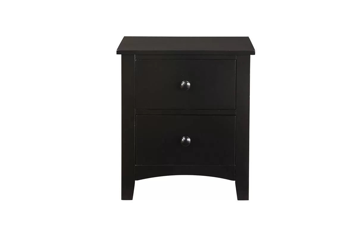 Twin Bed with Trundle - Black