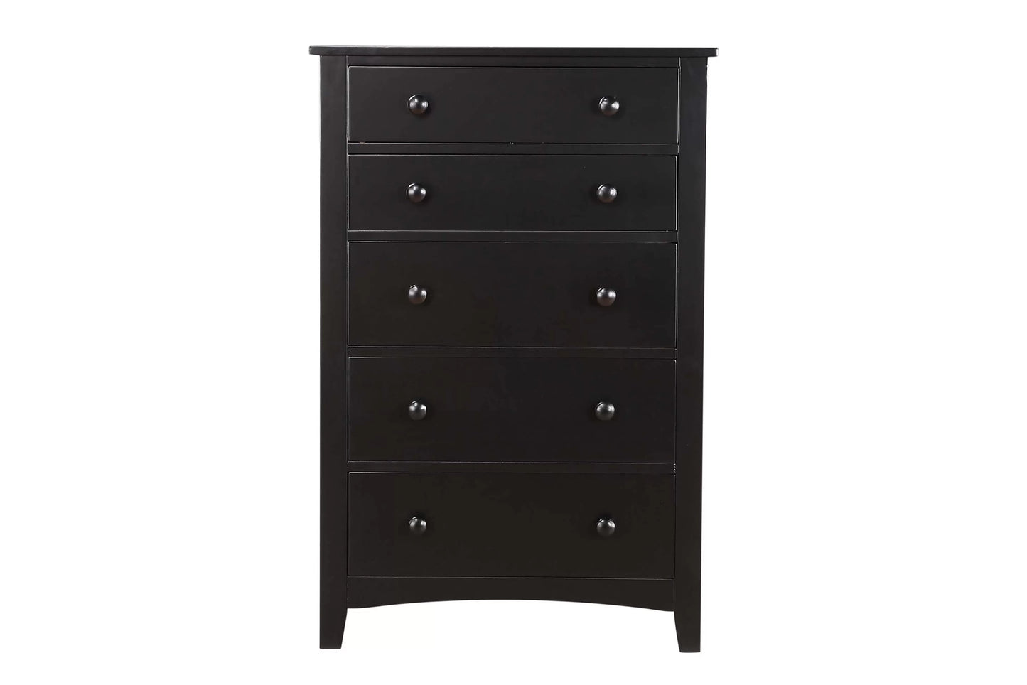 Twin Bed with Trundle - Black