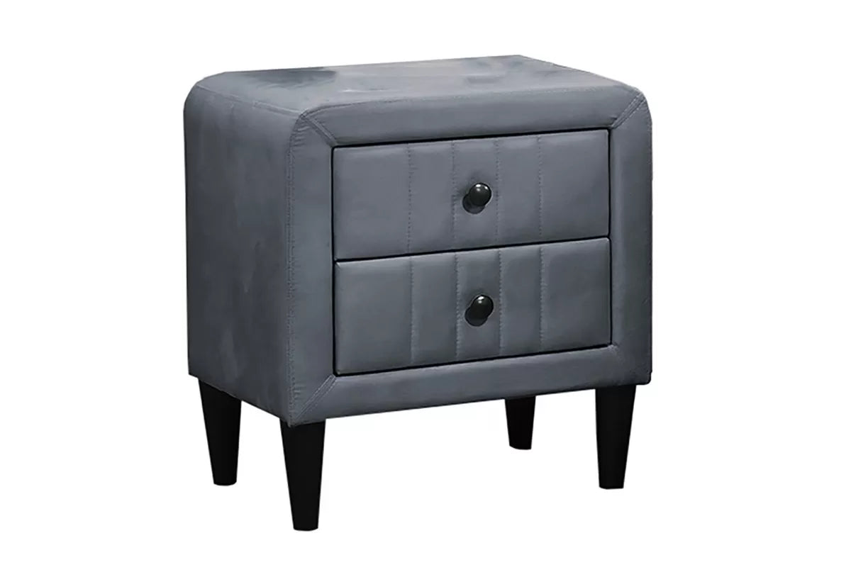 Velvet Upholstered Bed