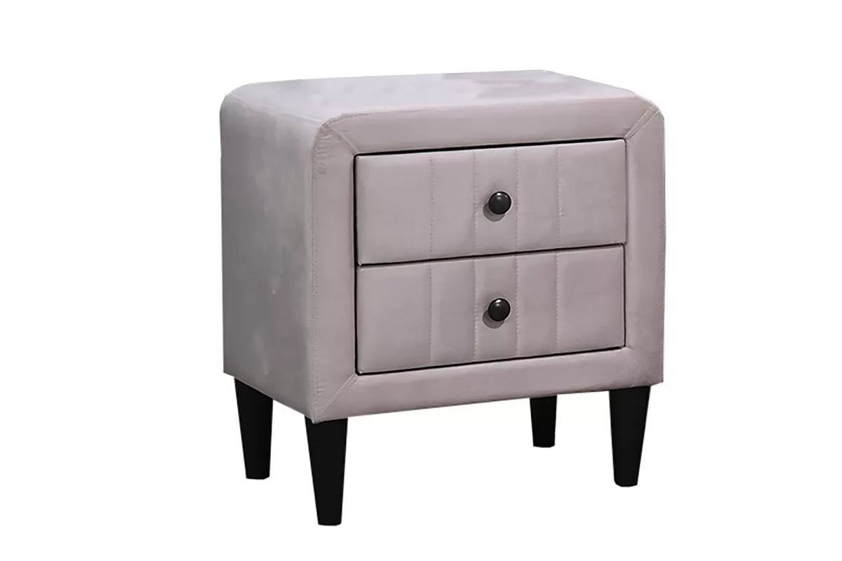 Velvet Upholstered Bed