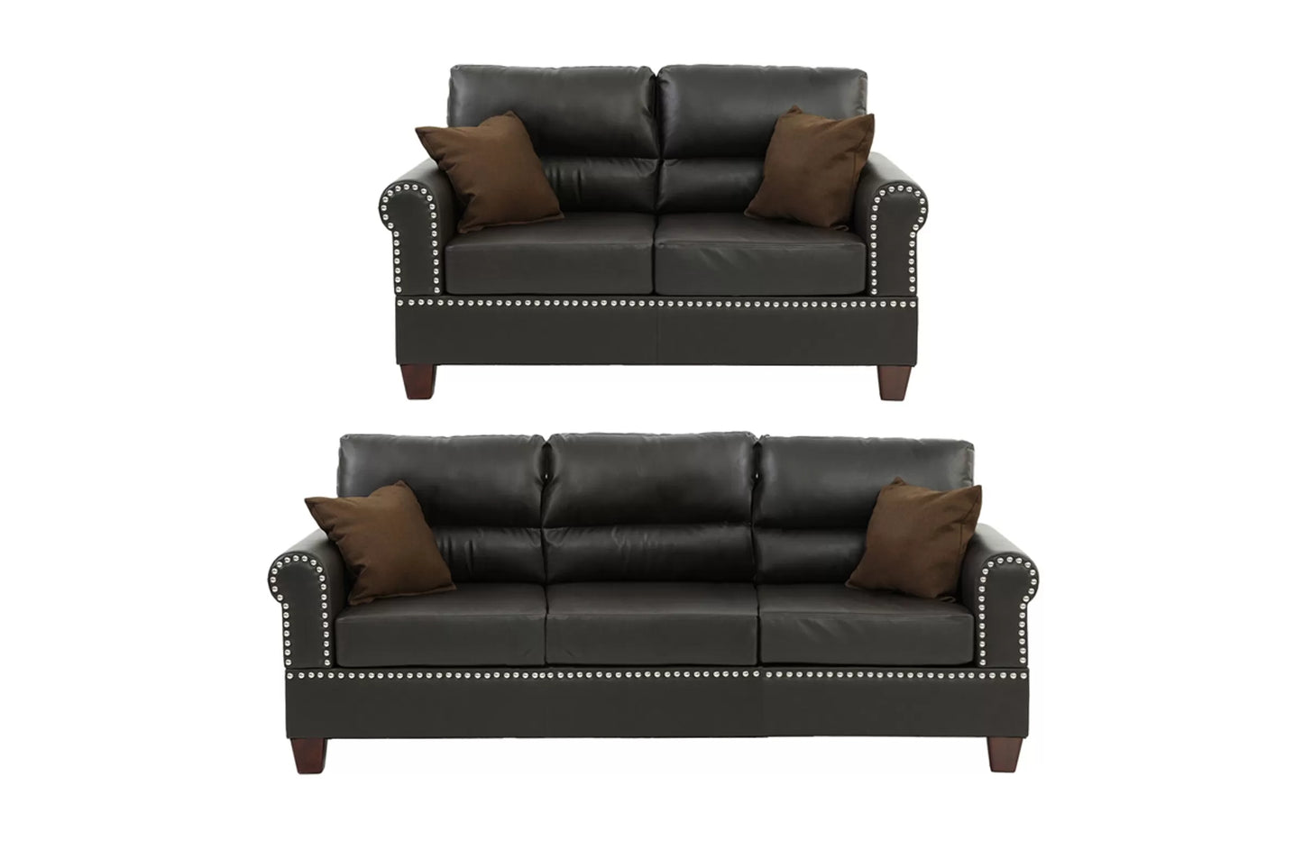 Elegant Comfort – 2-Piece Sofa Set