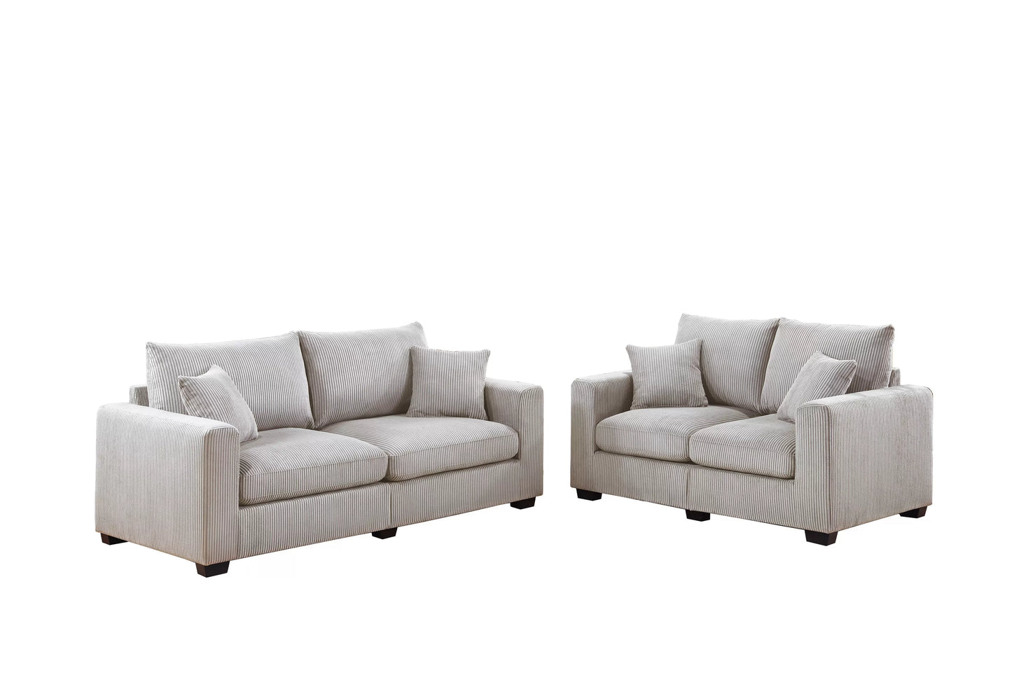 Cozy Harmony – Sofa & Loveseat Set