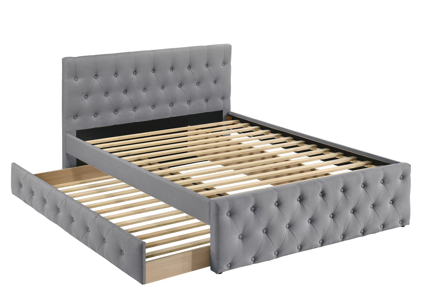 Bed Slats with Pull-Out Trundle