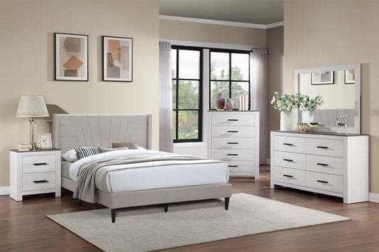 Upholstered Platform Bed