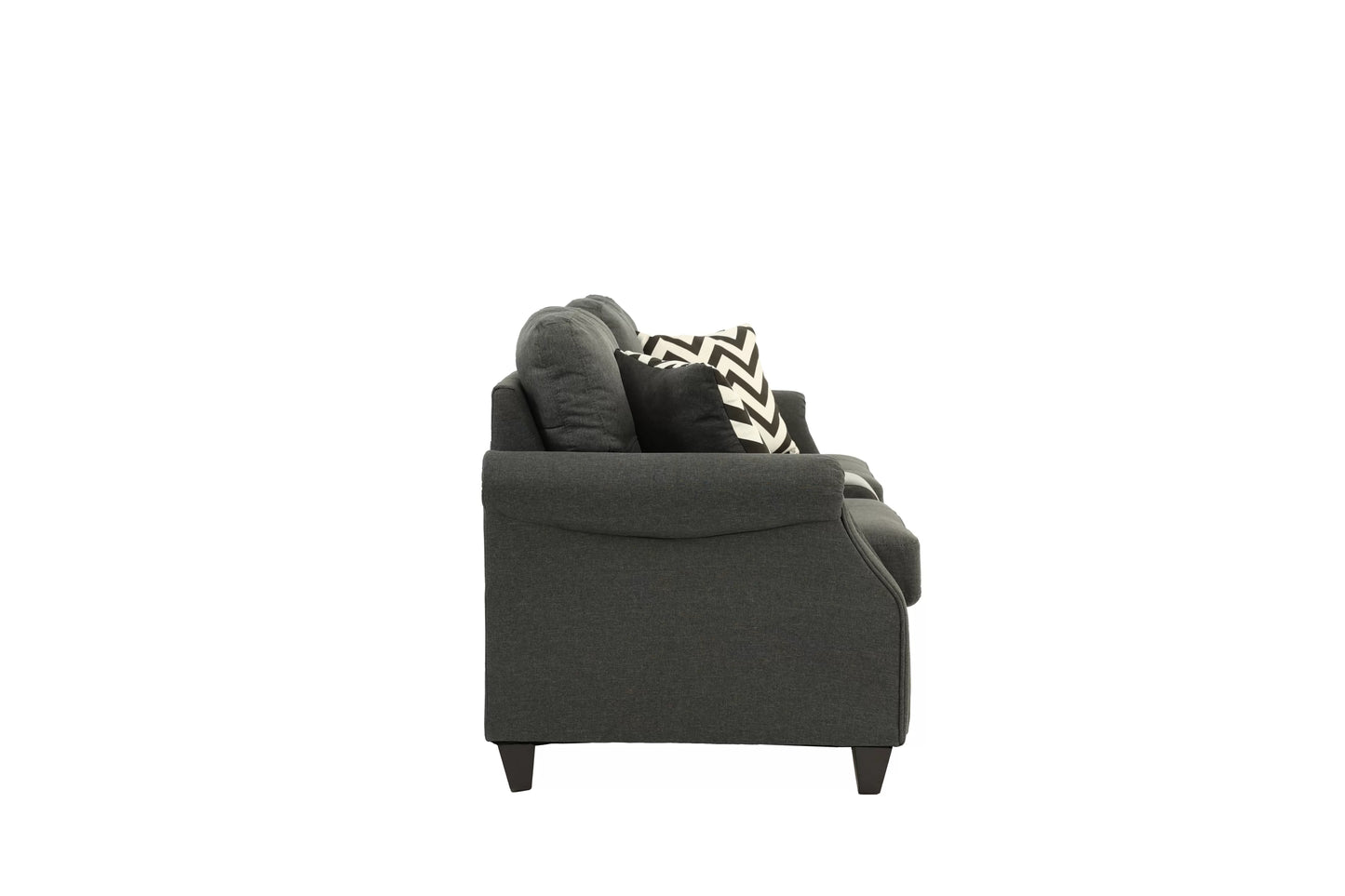 2-Piece Sofa & Loveseat Set with USB Console