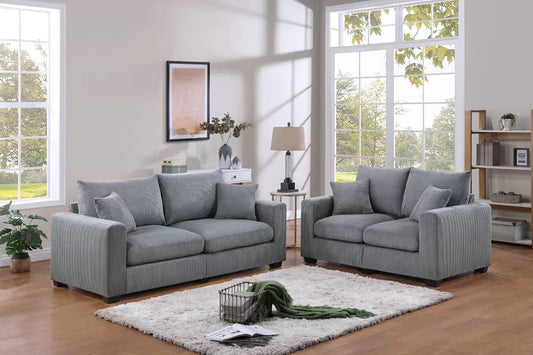 Cozy Harmony – Sofa & Loveseat Set