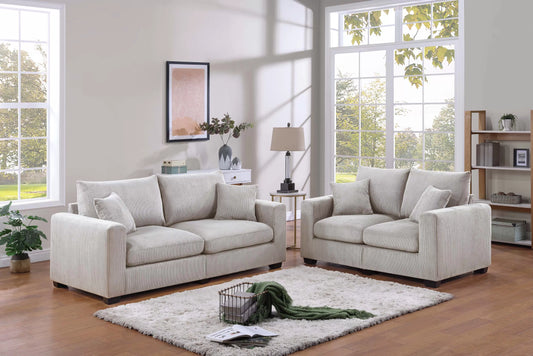 Cozy Harmony – Sofa & Loveseat Set