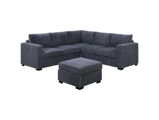 4-Piece Sectional Set W/ Ottoman
