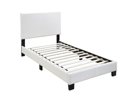 Faux Leather Bed – Twin / Full / Queen